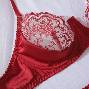 Conjunto Renda Transparente com Luvas – Luxo, Sedução e Sofisticação