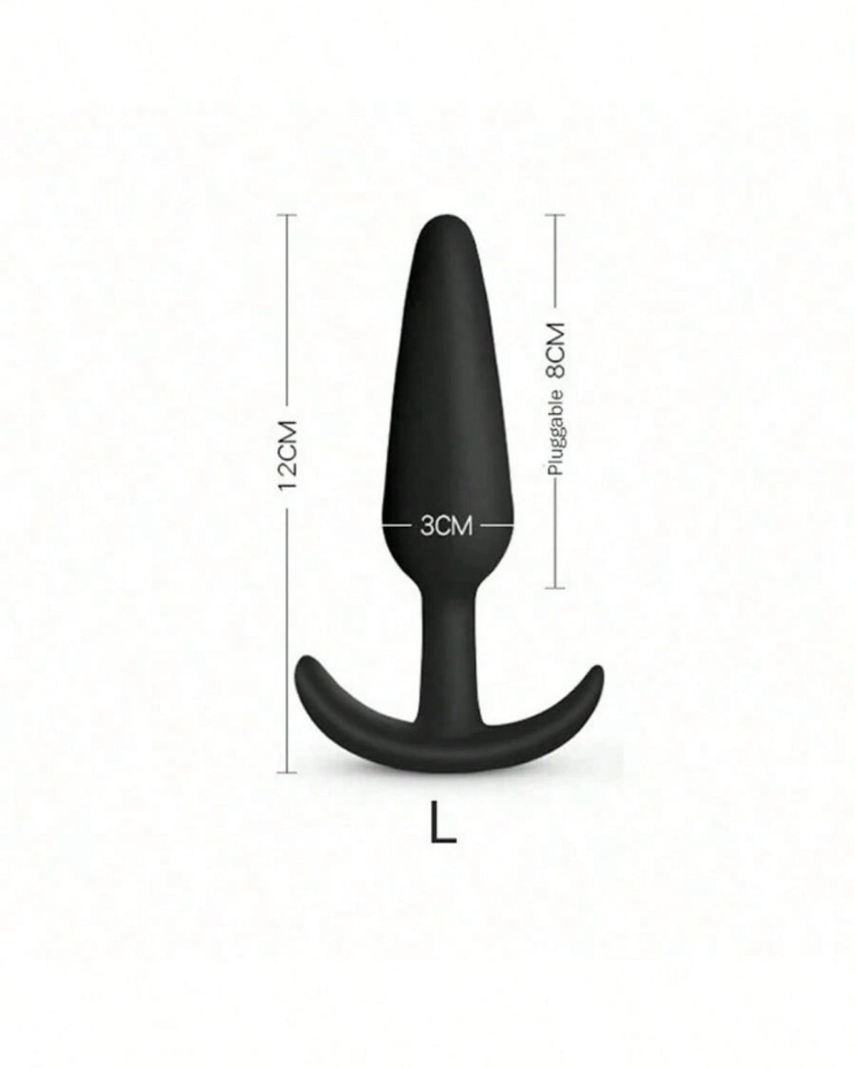 3 Plug em Silicone com Base em T - Conforto, Segurança e Sensações Progressivas para Todos os Níveis