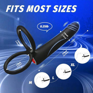 Vibrador Duplo para Casais - estimulo Profundo Estímulo Total e Satisfação Inesquecível