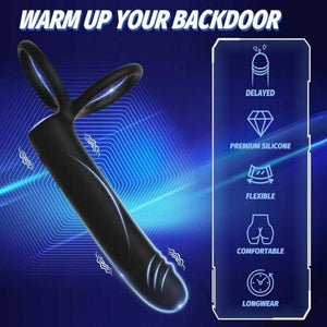 Vibrador Duplo para Casais - estimulo Profundo Estímulo Total e Satisfação Inesquecível