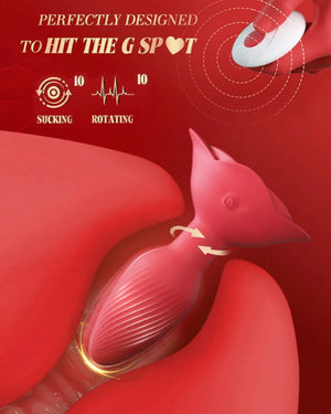 Plug Vibrador Rosa 360° com Controle Remoto - Estímulo Profundo, Rotação Envolvente e Elegância Incomparável
