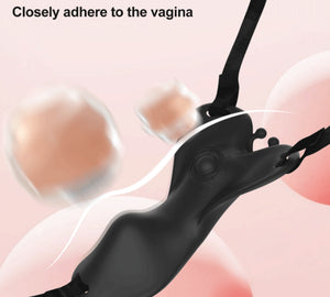 Vibrador de Borboleta Vestível com 9 Modos - Controle via App, Estimulação +Ultrassilencioso e Recarregável