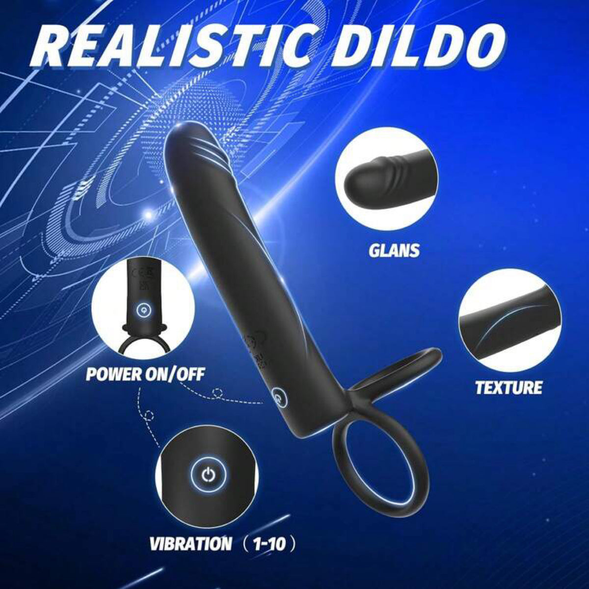 Vibrador Duplo para Casais - estimulo Profundo Estímulo Total e Satisfação Inesquecível
