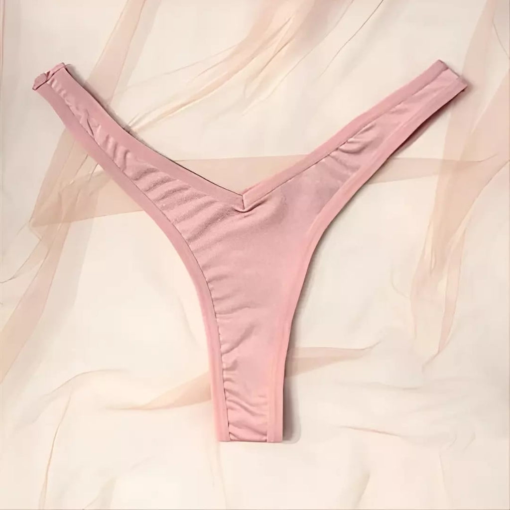 Calcinha Fio Dental Feminina em Spandex - P ao GG