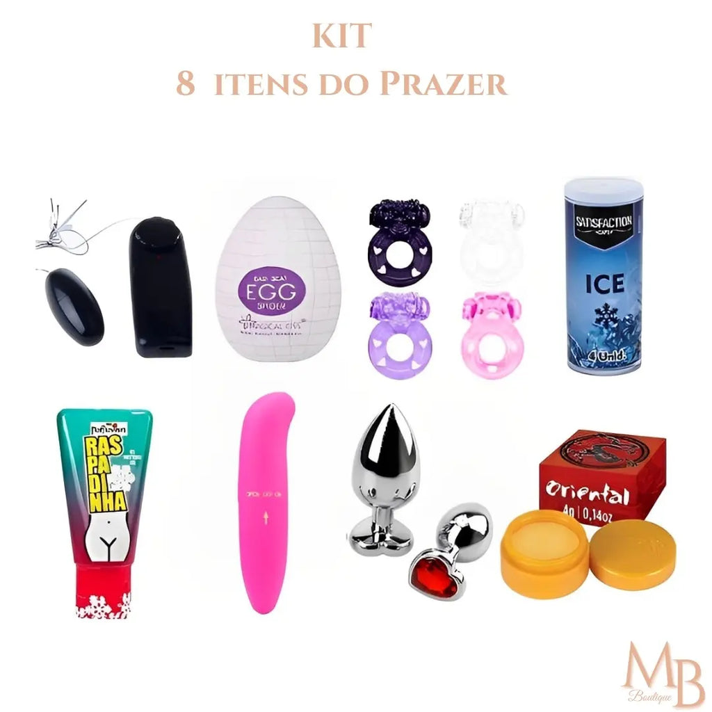 Kit - contém 8 itens