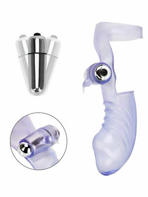 Vibrador para Ponto G com Mini Bullet - Estimulação Intensa e Prazer Imediato