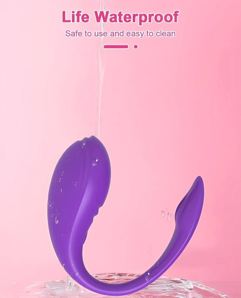 Vibrador com Controle por Aplicativo e 9 Níveis de Vibração