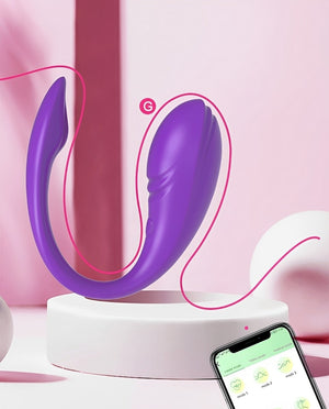 Vibrador com Controle por Aplicativo e 9 Níveis de Vibração