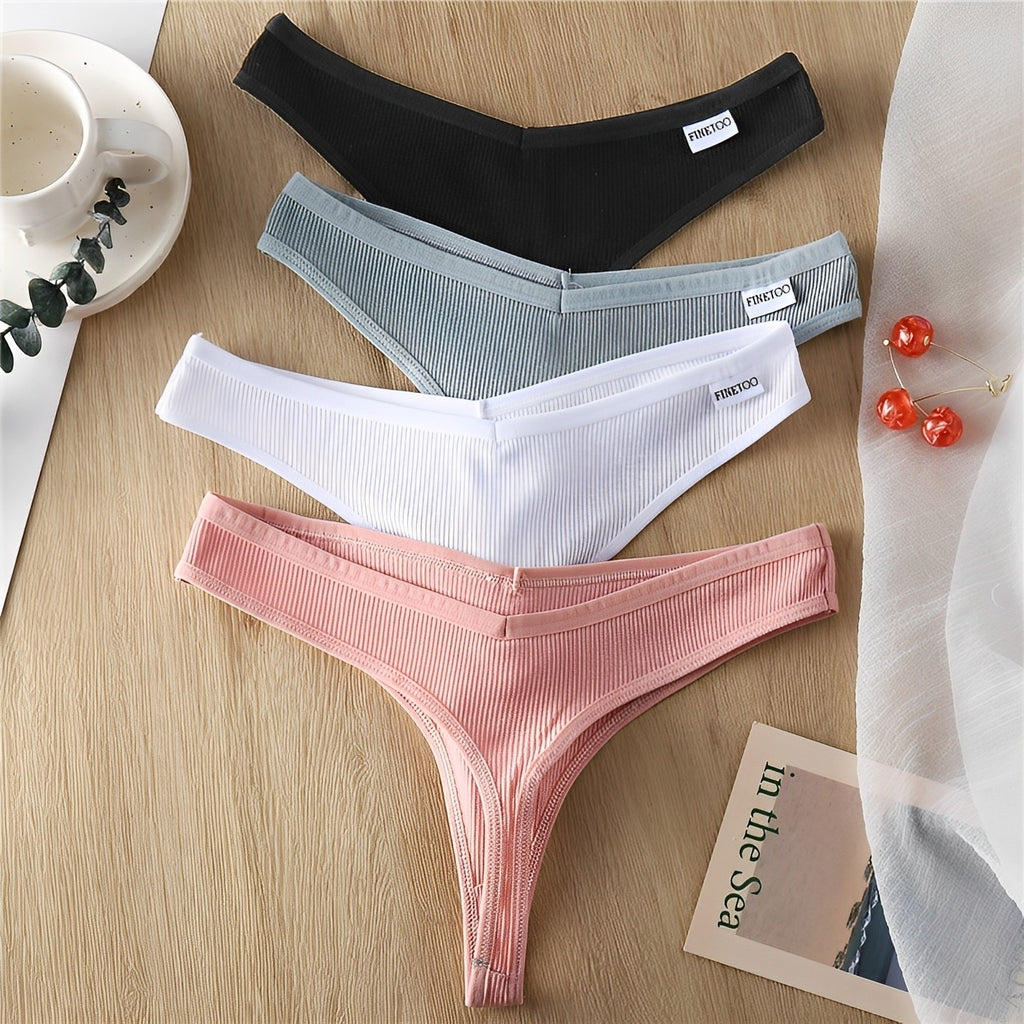 Kit de calcinha Confortável com 3 peças