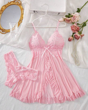 Camisola em Renda e Tule - Conforto e Sensualidade na Medida Certa