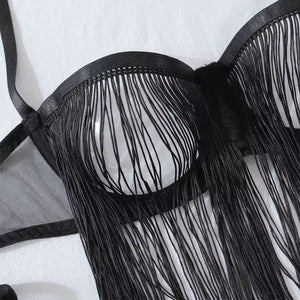 Conjunto com Franja - Atitude e Movimento em Cada Detalhe - com luvas e meias