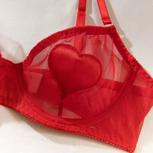 Conjunto Corações Vermelhos - Doce, Sensual e Apaixonante