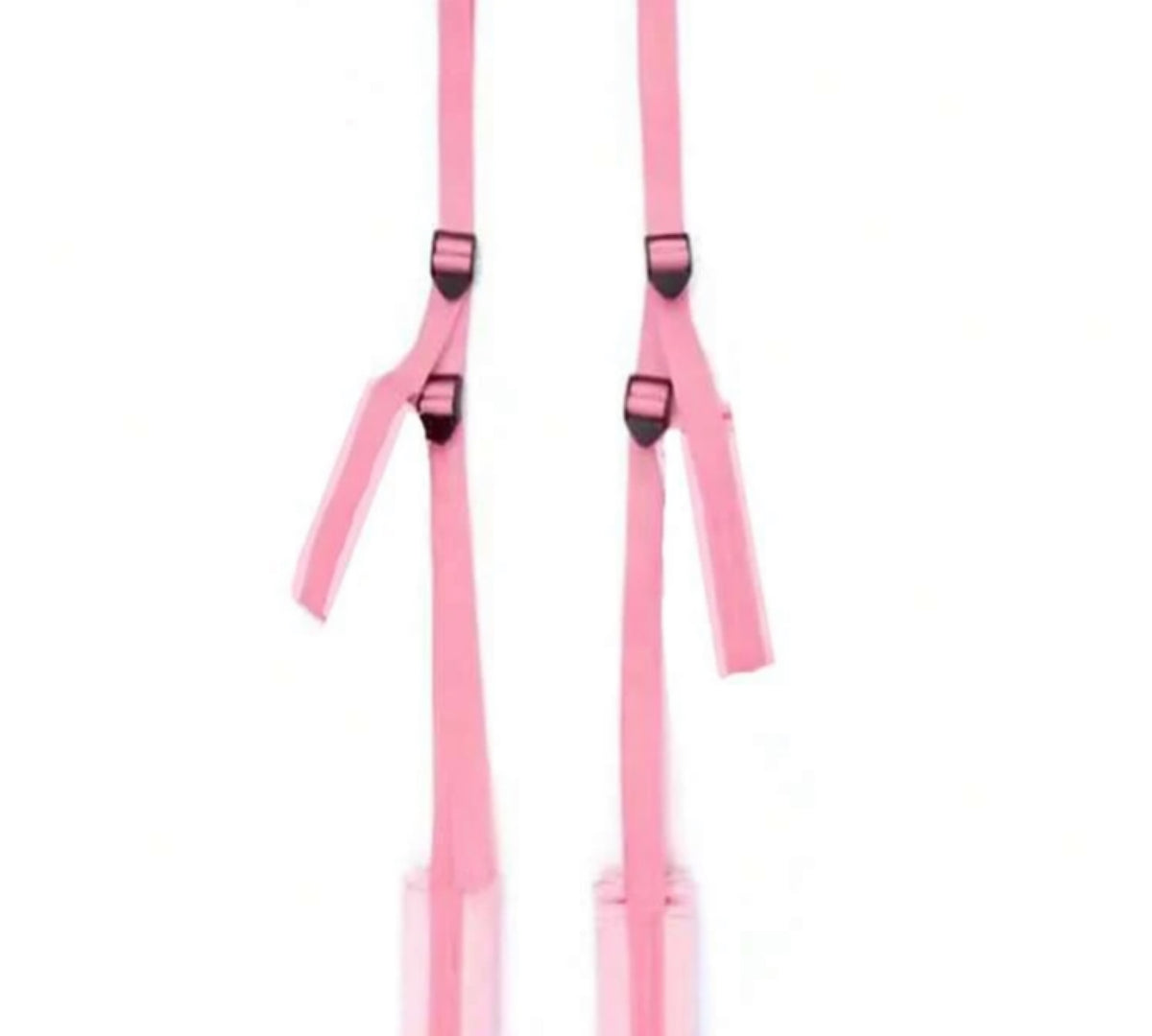 Tiras ajustáveis cor-de-rosa