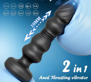 Plug Vibratório Telescópico com Movimento de Impulso