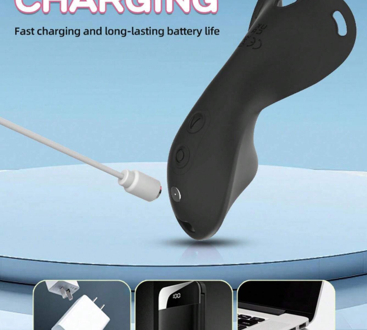 Vibrador de Borboleta Vestível com 9 Modos