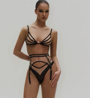 Lingerie Black Impact Strappy - Sem Aro, Sem Bojo