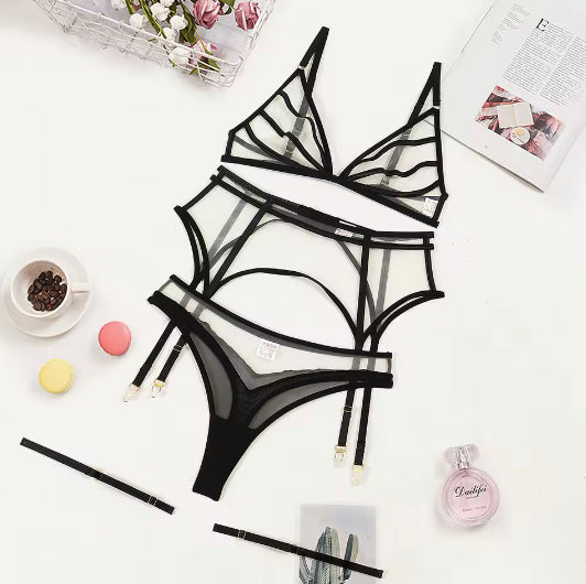 Lingerie Black Impact Strappy - Sem Aro, Sem Bojo