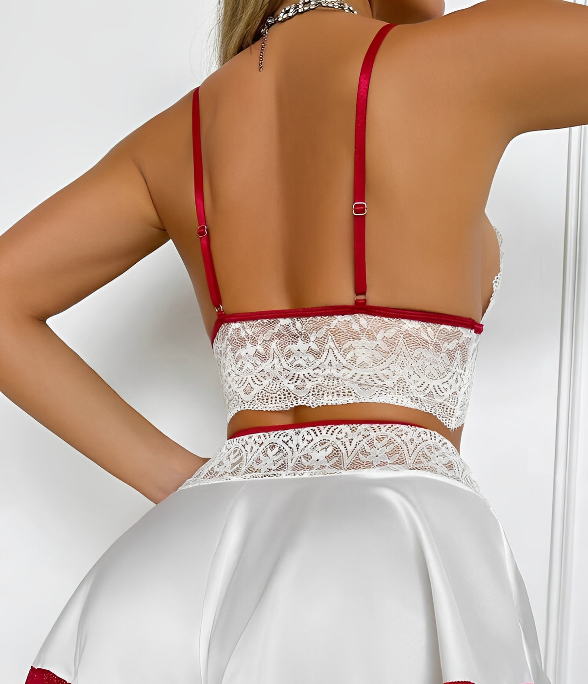 Baby Doll Branco com Renda e Hobby - Romântico e especial como uma poesia