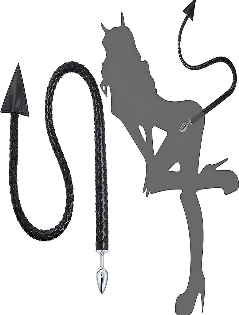 Kit Cena Proibida - Body Dominatrix + Chicote com Plug