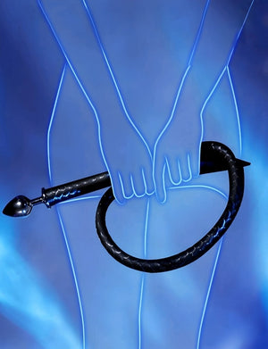 Kit Cena Proibida - Body Dominatrix + Chicote com Plug