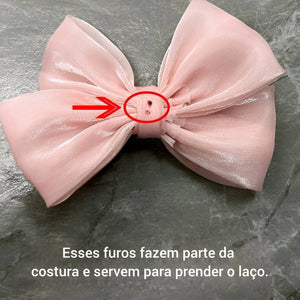 Plug Anal com Laço de Cetim e Pingente