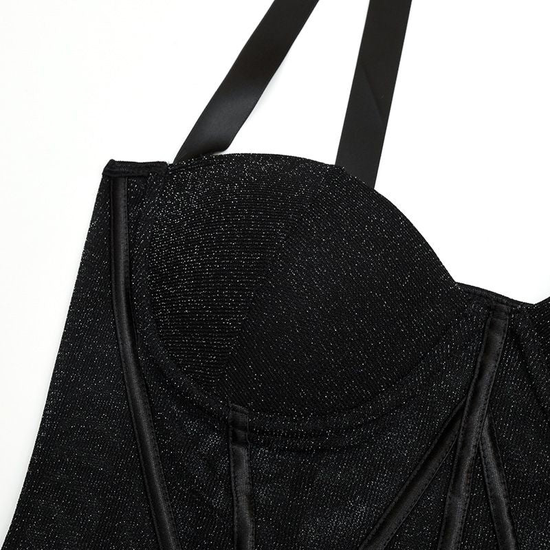 Body Sexy com detalhes em brilho