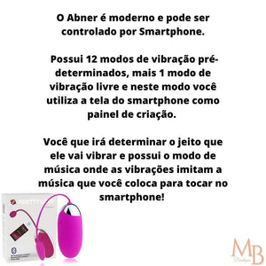 Vibrador Bluetooth Feminino com controle por celular à distância com 12 modos de vibração