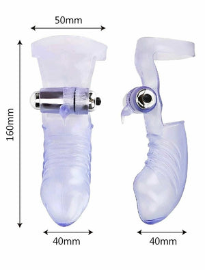 Vibrador para Ponto G com Mini Bullet – Estimulação Intensa e Prazer Imediato