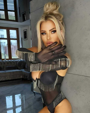 Body Sexy com luvas