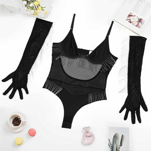 Body Sexy com luvas
