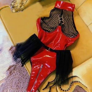 Body com detalhes em corrente