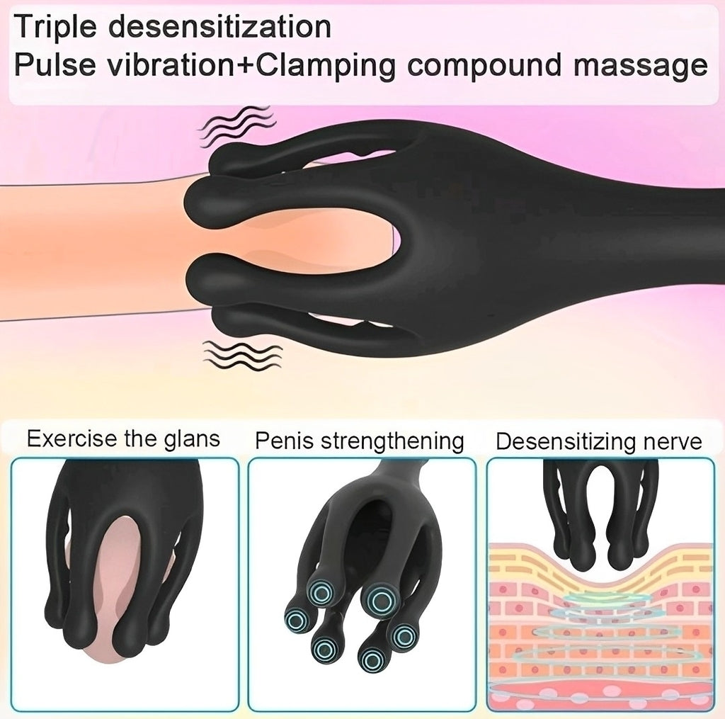 Vibrador masculino e estimulador de glândulas