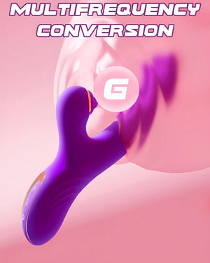 Vibrador 3 em 1 - com 10 modos de vibração - à prova d'água