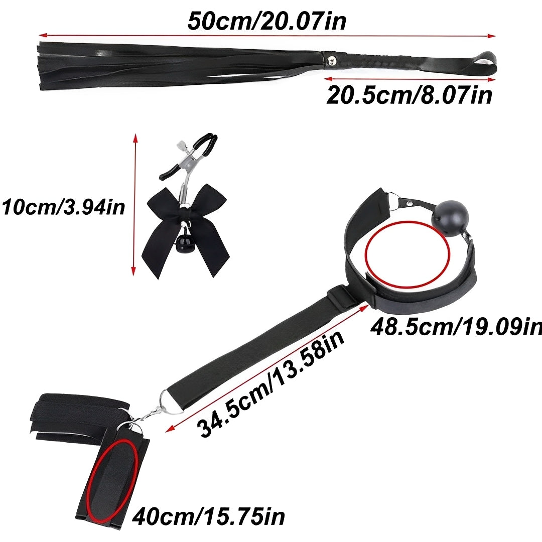 Kit Conexão Intensa – 4 Peças para Explorar Limites com Estilo e Segurança