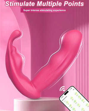 Acessório Vibrador Vestível com Controle por App – Estimulação Dupla com Discrição e Prazer Personalizado