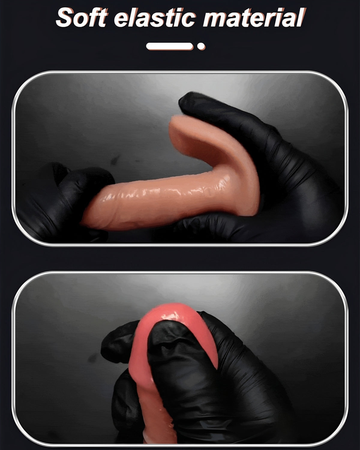 Vibrador Vestível com Movimento Telescópico e Vibração | Silicone Premium, 9 Modos e Alta Potência