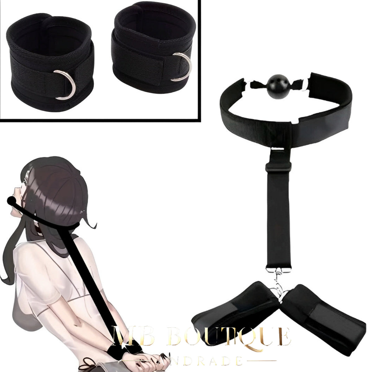 Kit Conexão Intensa – 4 Peças para Explorar Limites com Estilo e Segurança