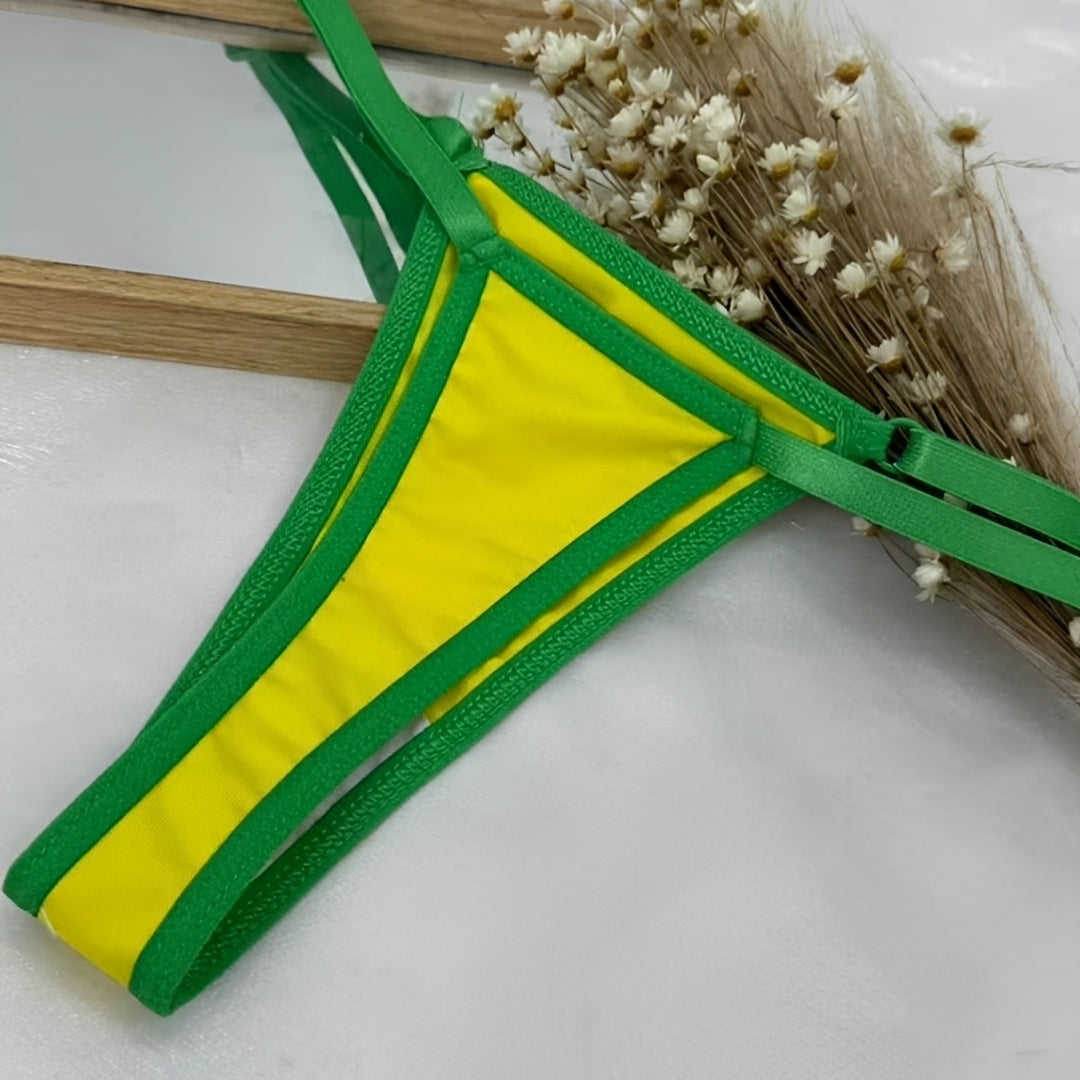Calcinha Fio Dental com Regulagem - Lingerie Feminina Sensual P ao GG - Flamengo,Corinthians, Palmeiras, São Paulo, Cruzeiro, Vasco, Fluminense, Atlético Mineiro, Grêmio, Brasil