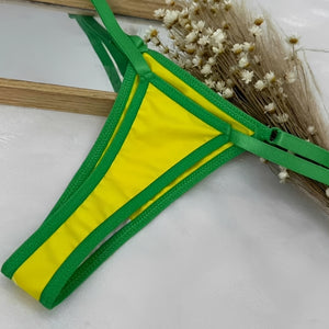 Calcinha Fio Dental com Regulagem - Lingerie Feminina Sensual P ao GG - Flamengo,Corinthians, Palmeiras, São Paulo, Cruzeiro, Vasco, Fluminense, Atlético Mineiro, Grêmio, Brasil