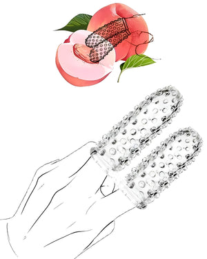 Capinhas Texturizadas Estimulantes para os Dedos (Par)